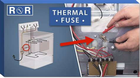 electric stove fuse box|thermal fuse for oven.